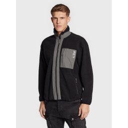Redefined Rebel Polár kabát Ty Sweat 223011 Fekete Regular Fit
