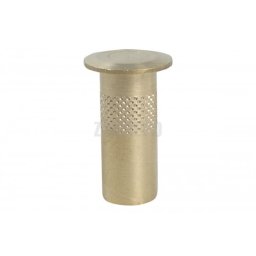 Porvédő hüvely tolózárhoz 8 mm (réz)