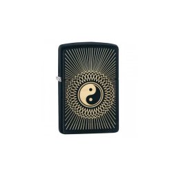 29423 Zippo öngyújtó Matt fekete - Yin Yang