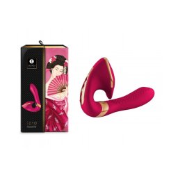 Shunga SOYO RASPBERRY - Luxus vibrátor, Bordó