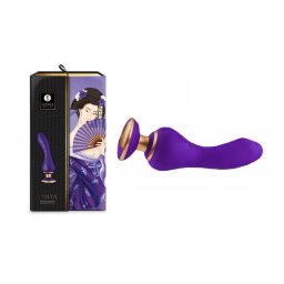 Shunga SANYA PURPLE - Luxus vibrátor, Lila