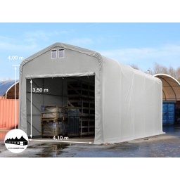 5x10x4m Wikinger raktársátor/ 720g/m2 Tűzálló ponyva