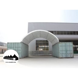 Konténer fedés 10x12m - 720g/m2 PVC / Tűzálló / Fehér