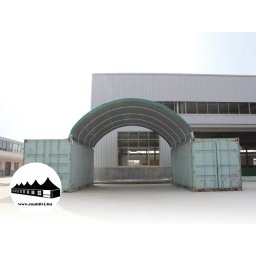 Konténer fedés 10x12m - 720g/m2 PVC / Tűzálló / Zöld
