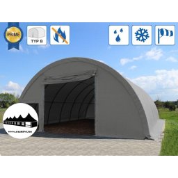 Hangár 9,15x12m 4,5m magas / 720g/m2 PVC / Tűzálló / 1m szerkezeti távolság ()