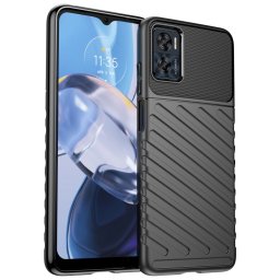 THUNDER Motorola Moto E22 védőburkolat fekete