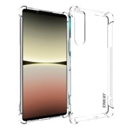 ENKAY AIRBAG Extra strapabíró burkolat Sony Xperia 5 IV átlátszó