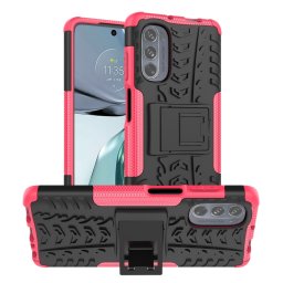 STAND Extra strapabíró burkolat Motorola Moto G62 5G rózsaszín