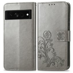 ART FLOWERS Wallet borító Google Pixel 7 szürke