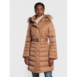 Guess Pehelykabát Lolie W2BL61 WEX52 Barna Regular Fit