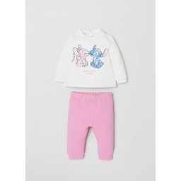 OVS Blúz és nadrág DISNEY 1615074 Rózsaszín Regular Fit