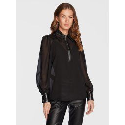 John Richmond Blúz Camicia RWA22207CA Fekete Regular Fit