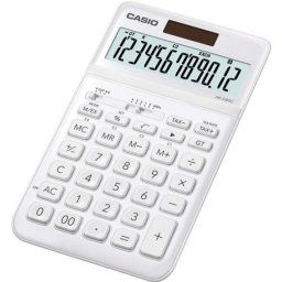 Számológép, asztali, 12 számjegy, CASIO \JW 200SC\, fehér