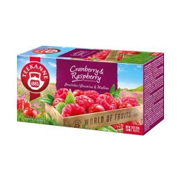 Teekanne Cranberry & Raspberry tea 20x2,25g