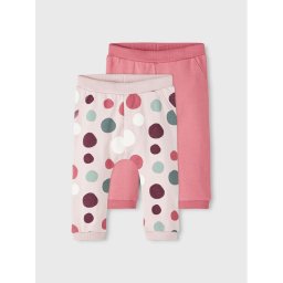 NAME IT 2 darab nadrág szett 13208073 Rózsaszín Regular Fit