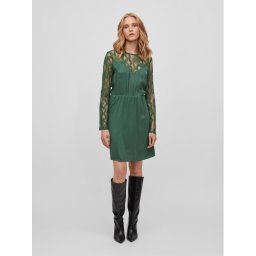 Vila Hétköznapi ruha Suvita 14078982 Zöld Regular Fit