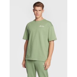 New Era Póló Food Graphic 60284765 Zöld Oversize