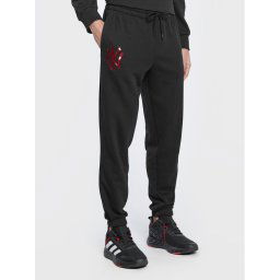 New Era Melegítő alsó MLB Foil 60284757 Fekete Relaxed Fit