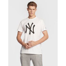 New Era Póló New York Yankees Team Logo 11863818 Fehér Regular Fit