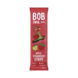Bob Snail gyümölcsszelet almával és eperrel 14g