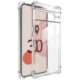IMAK Szilikon védőburkolat átlátszó Google Pixel 7 Pro készülékhez