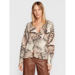 Blugirl Blumarine Kardigán RF2007-MAB00 Bézs Regular Fit