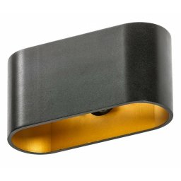 AZzardo Vega fali lámpa fekete (K)