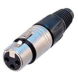 NEUTRIK XLR alj lengő 3 p