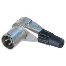 NEUTRIK XLR dugó lengő 3 p 90 fok