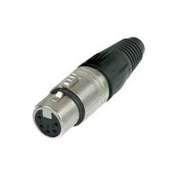 NEUTRIK XLR alj lengő 5 p