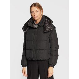 Patrizia Pepe Pehelykabát 2O0008/A150-K103 Fekete Regular Fit