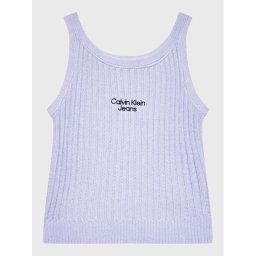 Calvin Klein Jeans Felső IG0IG01591 Lila Regular Fit