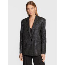 Patrizia Pepe Zakó 2S1433/A166-I2Y2 Fekete Oversize