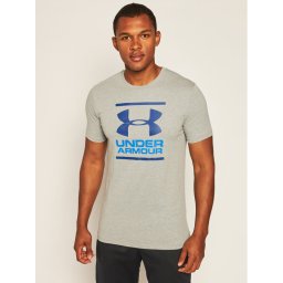 Under Armour Póló Ua Gl Foundation 1326849 Szürke Loose Fit