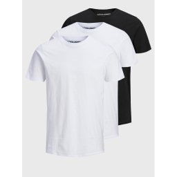 Jack&Jones 3 db póló Organic Basic 12191759 Színes Regular Fit