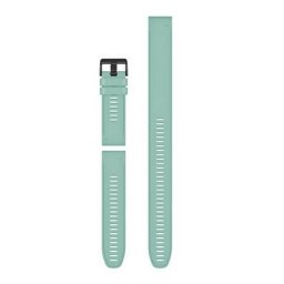 Garmin Óraszíj 26 mm fodormenta szilikon, fekete csat (QuickFit) Fenix 6X, 3részes, spearmint