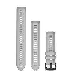 Garmin Óraszíj 20 mm ködszürke szilikon, extra hosszú kiegészítő szíjja (Instinct 2S)