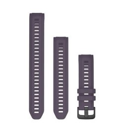 Garmin Óraszíj 20 mm mély orchidea szilikon, extra hosszú kiegészítő szíjja (Instinct 2S)