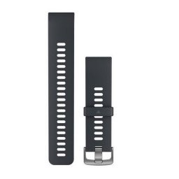 Garmin Óraszíj Approach S10 gránitkék szilikon, ezüst csat