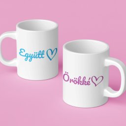 Együtt Örökké páros bögre