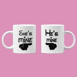 She's mine, He's mine páros bögre