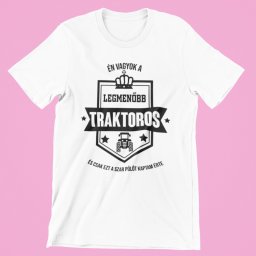 Én vagyok a legmenőbb traktoros és csak ezt a szar bögrét kaptam női póló