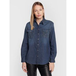Liu Jo Ing UF2107 D4555 Kék Regular Fit