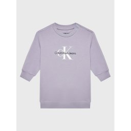 Calvin Klein Jeans Kötött ruha IN0IN00041 Lila Regular Fit