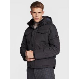 Tommy Hilfiger Pehelykabát Utility MW0MW27702 Fekete Regular Fit