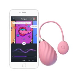 Magic Motion Sundae - hordható App-vezérelt vibrációs tojás (pink)