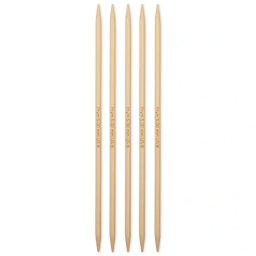Egyenes, bambusz, zokni/harisnya kötőtű Prym, 5mm/20cm, 222216