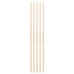 Egyenes, bambusz, zokni/harisnya kötőtű Prym - 3mm/20cm, 222212