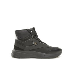 Calvin Klein Sportcipő High Top Lace Up Mix HM0HM00759 Fekete