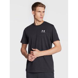 Under Armour Póló Ua Logo Embroidered 1373997 Fekete Relaxed Fit